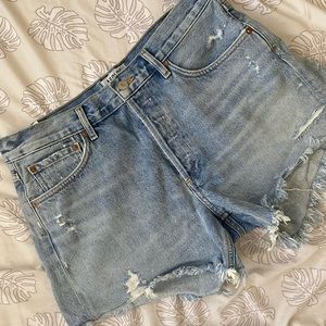 Agolde boyfriend shorts